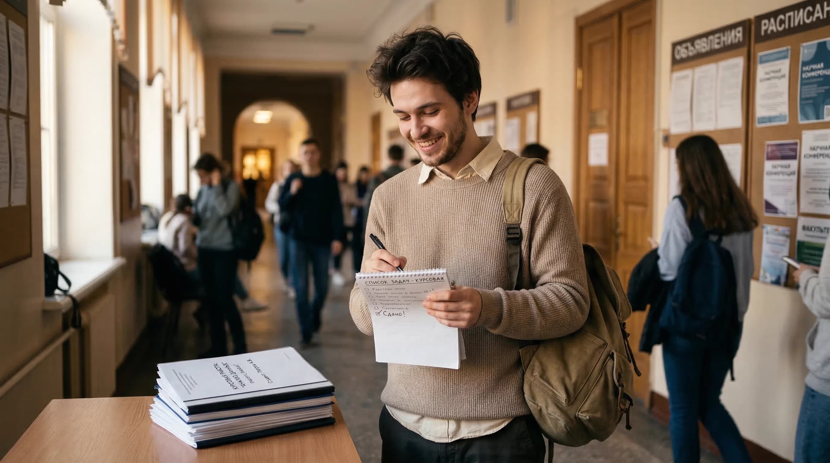 Чек-лист: проверь работу перед сдачей